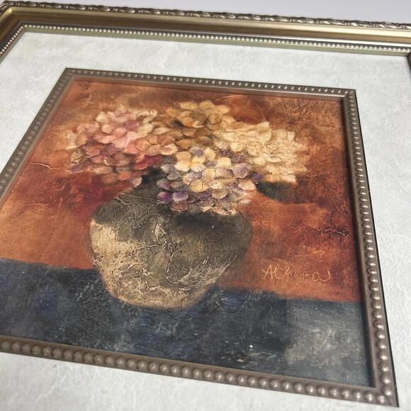 Set of 2 Framed Floral Wall Art Prints – Albena Hristova & B.J. Zhang – 2001 USA - Picture 9 of 9